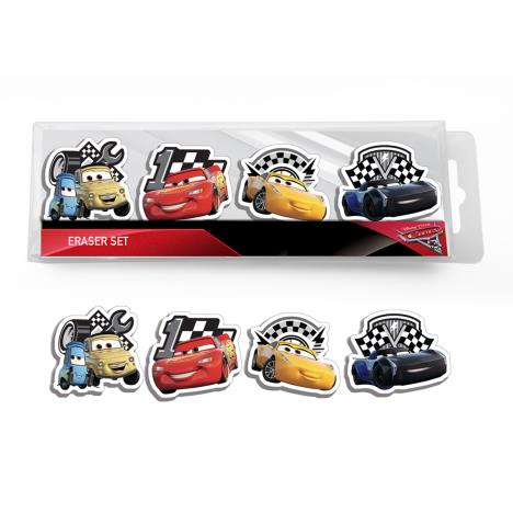 Disney Cars Eraser Set £0.49